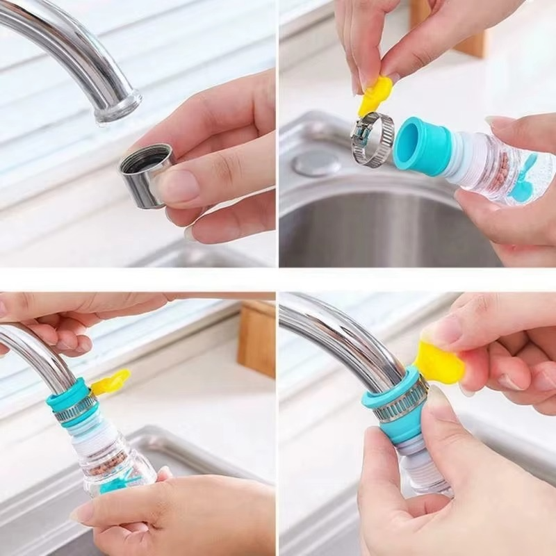 Rotatable 360 Water Filter Tap Purifier