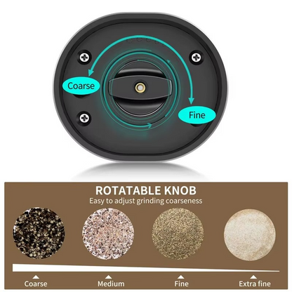 Electric Automatic Mill Pepper And Salt Grinder